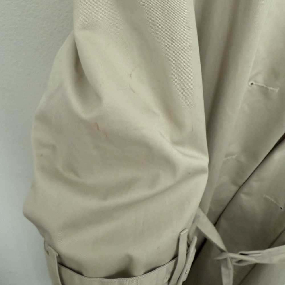 Beige Trench Coat with Belt From The Frankie Shop - Picture 4 of 7